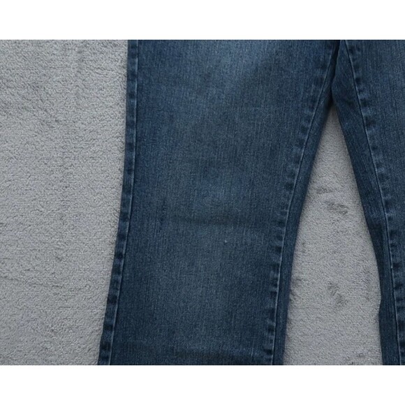 International Concepts Jeans Women's 10P Blue Mid-Rise Bootcut Denim 29" Inseam - Picture 2 of 15